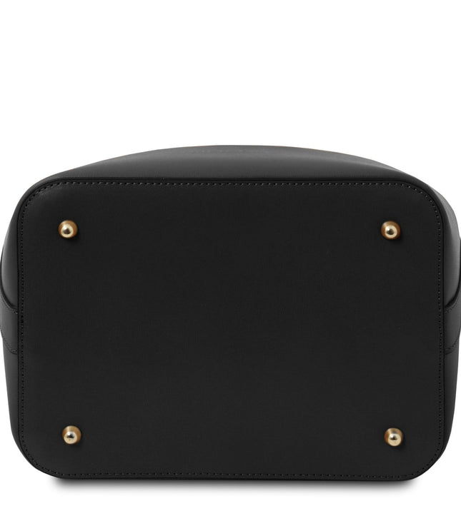 TL141531 – Vittoria - leren bucket bag