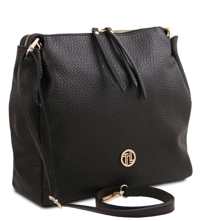 TL142385 – Amy - Soft leren shopping bag