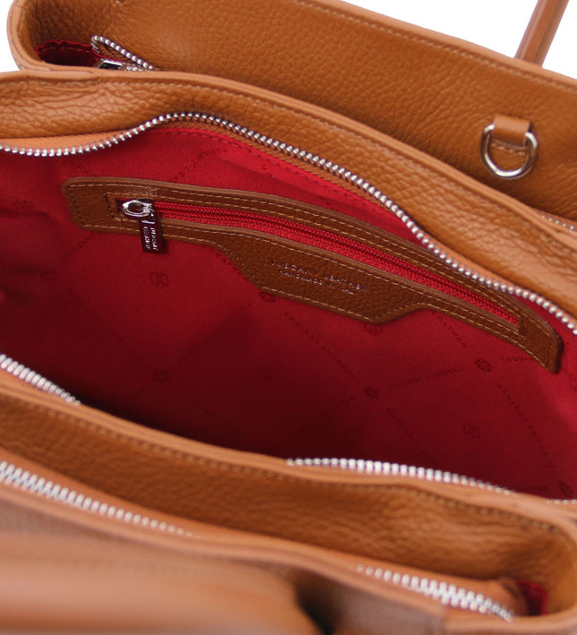 TL141727 – Tulipan - leren handbag