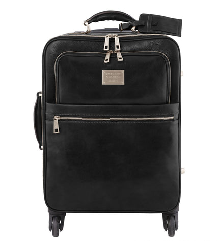 TL141911 – TL Voyager - 4-wielige verticale leren trolley