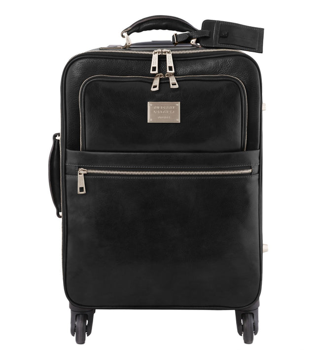 TL141911 – TL Voyager - 4-wielige verticale leren trolley