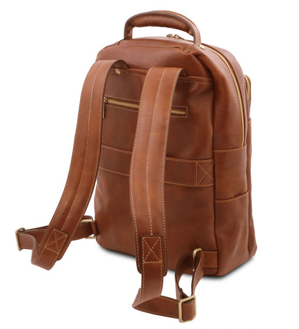 TL142205 – Melbourne - leren laptop backpack