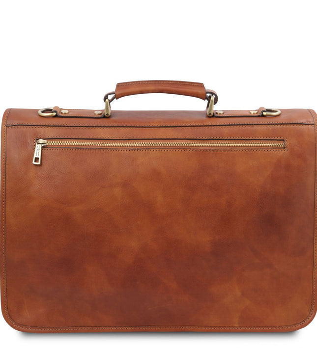 TL142073 – Ancona - leren messenger bag