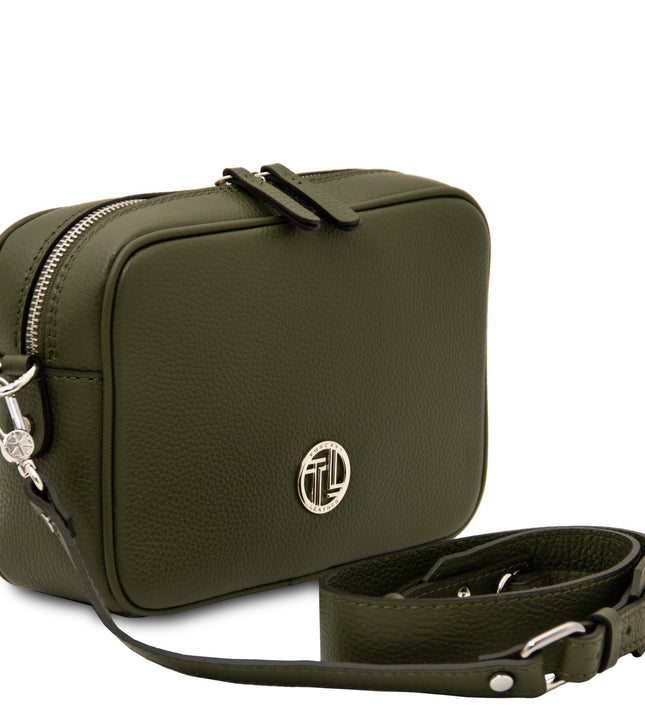 TL142499 – Cubetto - leren shoulder bag