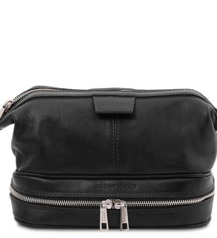 TL142204 – Jacob - leren toilet bag