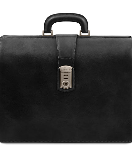 TL142352 – Canova - leren Doctor bag briefcase 3 compartments