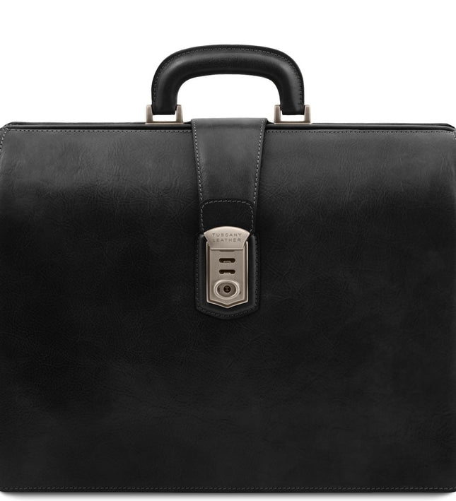 TL142352 – Canova - leren Doctor bag briefcase 3 compartments