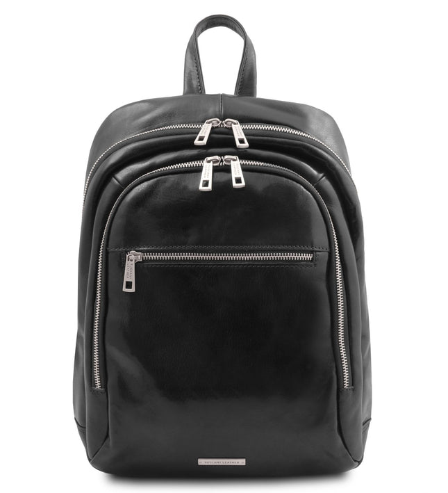 TL142049 – Perth - 2 Compartments leren backpack