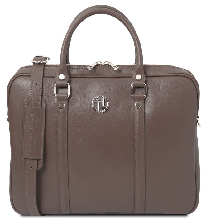 Prato - Exclusive Saffiano leather laptop case
