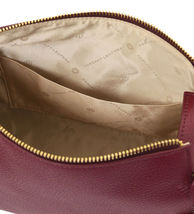 TL142422 – Praline - Soft leren duffle bag