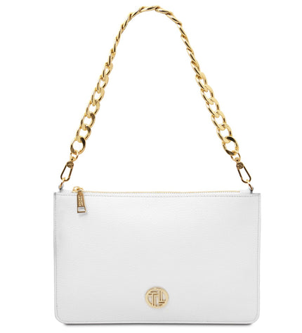 TL142461 – Diva - leren clutch with chain strap