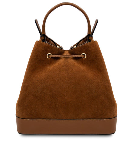 TL142476 – Minerva - leren bucket bag