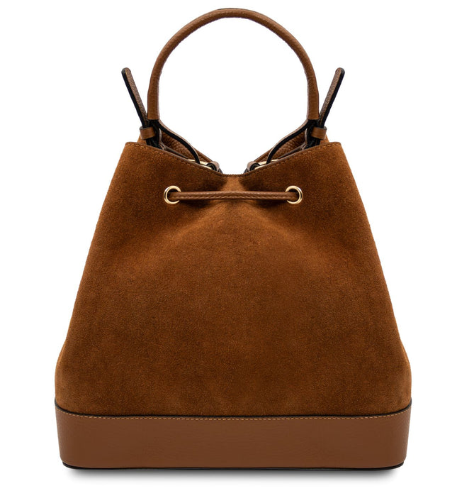 TL142476 – Minerva - leren bucket bag