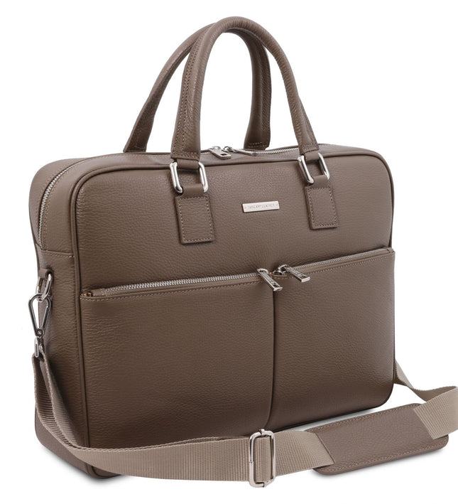 TL141986 – Treviso - leren laptop briefcase