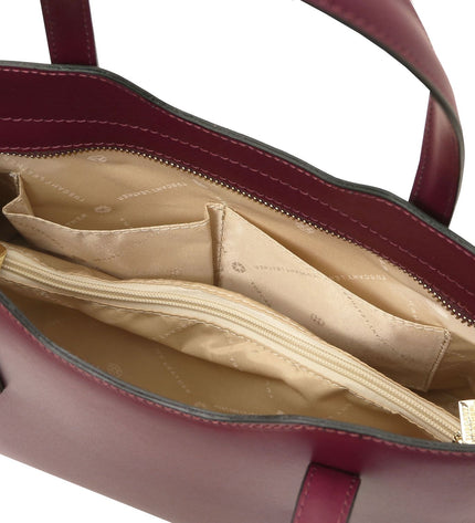 TL141521 – Olimpia - leren tote - Small size