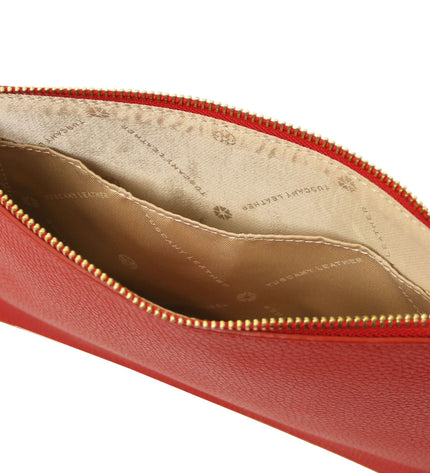 TL142461 – Diva - leren clutch with chain strap