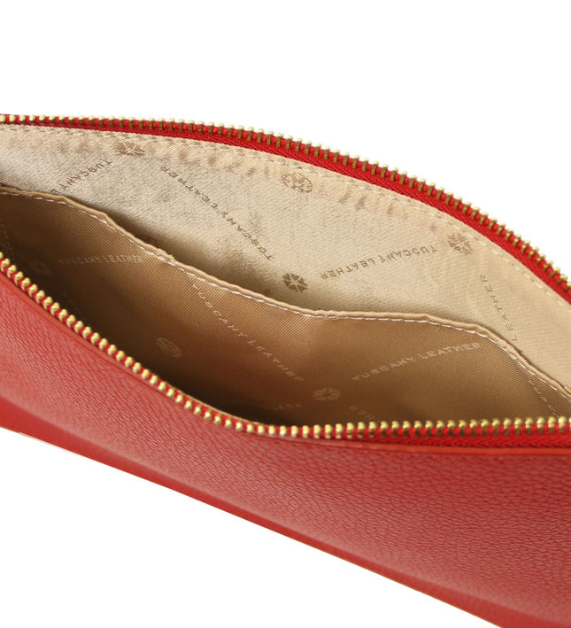 TL142461 – Diva - leren clutch with chain strap