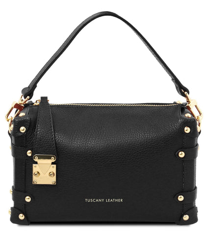 TL142422 – Praline - Soft leren duffle bag