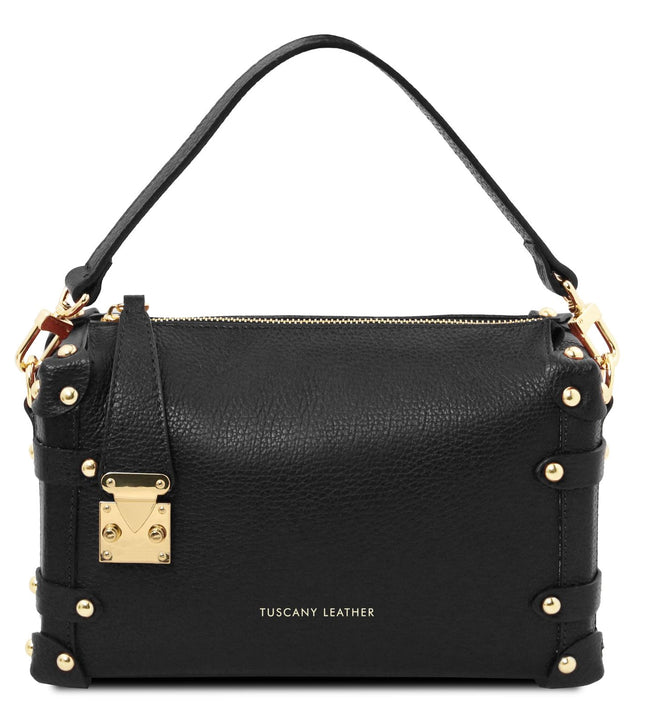 TL142422 – Praline - Soft leren duffle bag