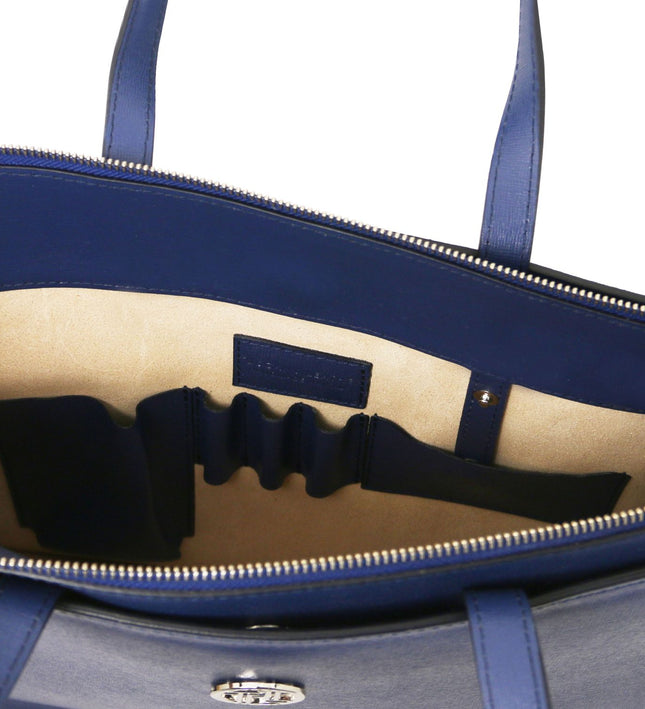TL141369 – Palermo - Saffiano leren briefcase 3 compartments for women