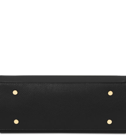 TL142507 – Origami - leren tote