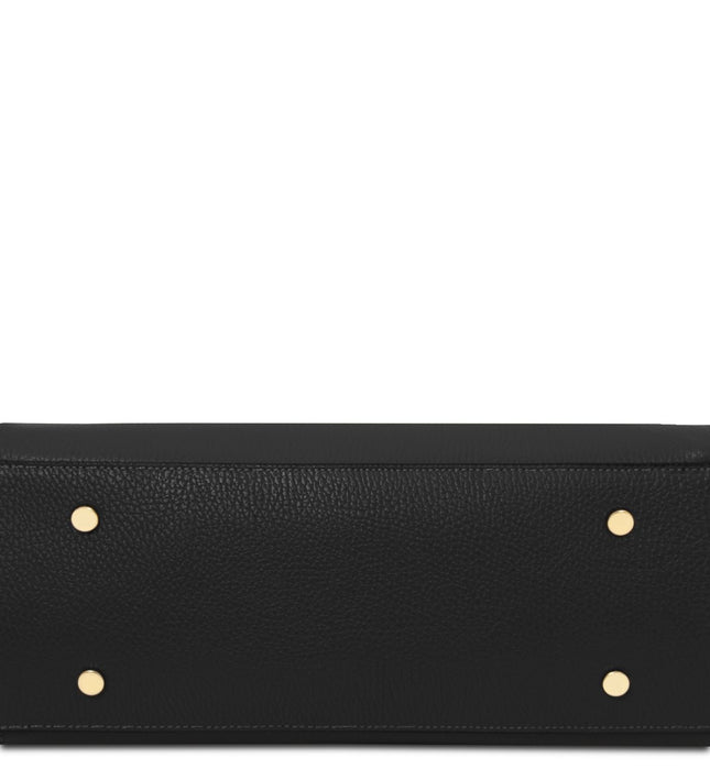 TL142507 – Origami - leren tote