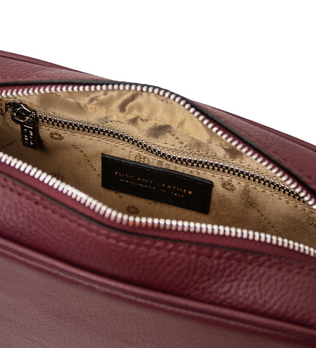 TL142499 – Cubetto - leren shoulder bag