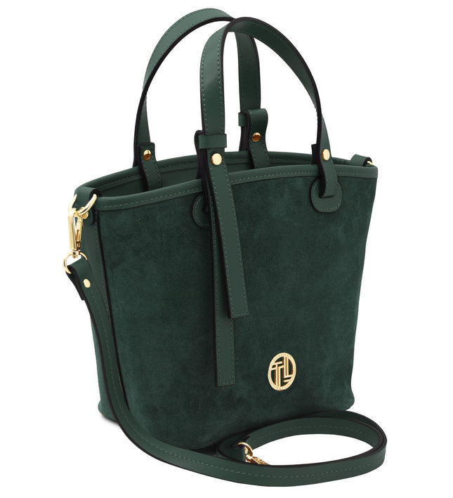 TL142261 – Glacette - Suede leren bucket bag