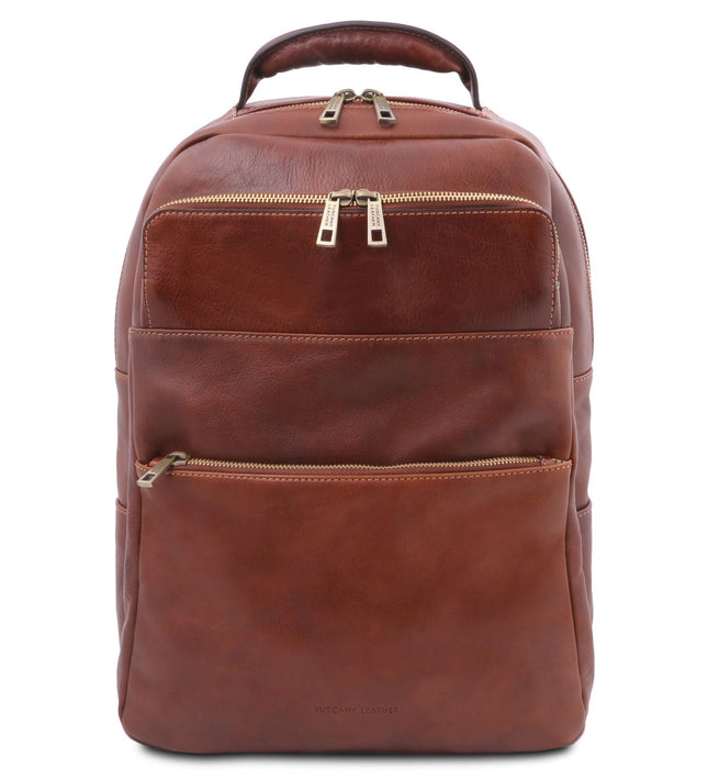 TL142205 – Melbourne - leren laptop backpack