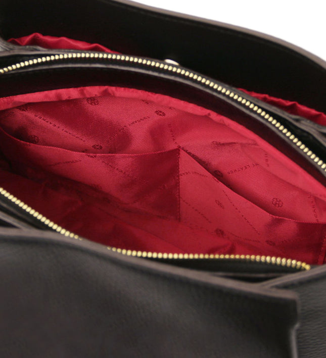 TL142468 – Abby - leren shoulder bag