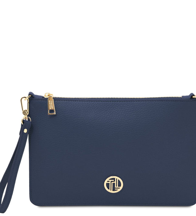 TL142461 – Diva - leren clutch with chain strap