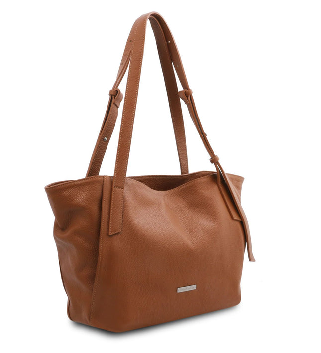 TL142230 – TL Bag - Soft leren shopping bag