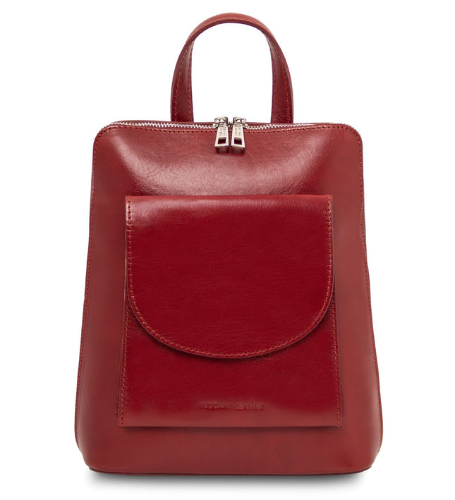 TL142410 – Paris - Small leren backpack for women