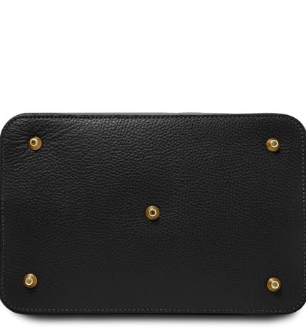 TL142476 – Minerva - leren bucket bag