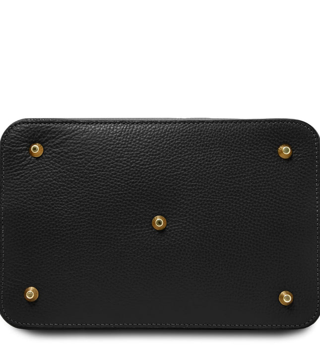 TL142476 – Minerva - leren bucket bag