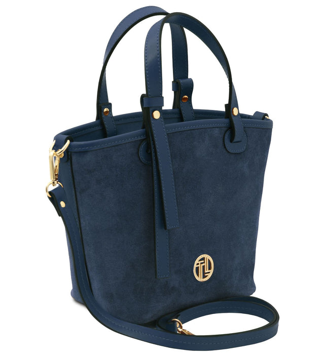 TL142261 – Glacette - Suede leren bucket bag