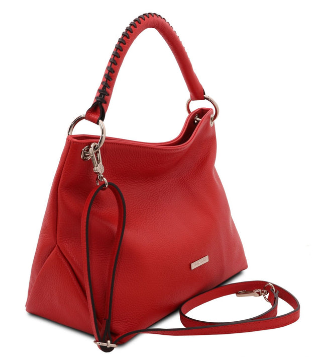 TL142087 – TL Bag - Soft leren shoulder bag