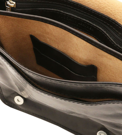 TL141255 – TL Messenger - Two compartments leren shoulder bag