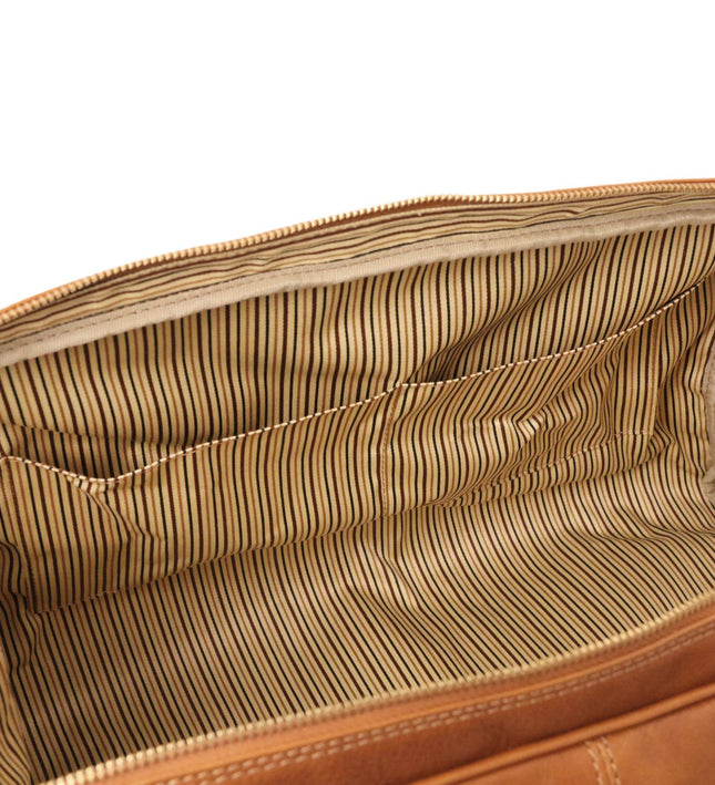 TL142441 – Lisbona - Travel leren duffle bag - Small size