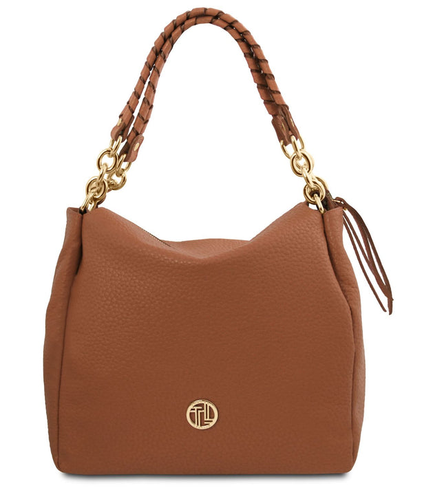 TL142385 – Amy - Soft leren shopping bag