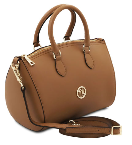 TL142399 – Layla - leren duffle bag