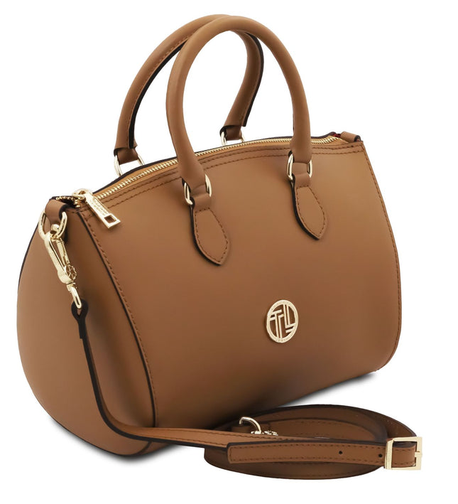 TL142399 – Layla - leren duffle bag