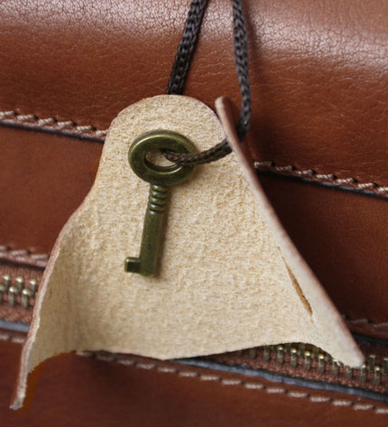 TL142448 – Cremona - leren briefcase 3 compartments