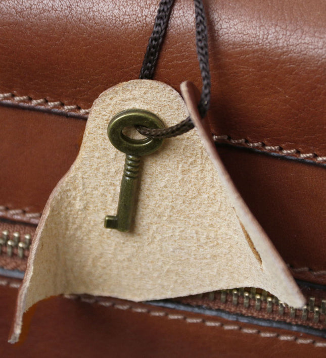 TL142448 – Cremona - leren briefcase 3 compartments