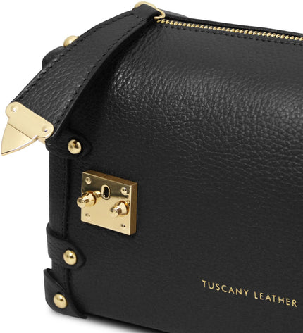 TL142422 – Praline - Soft leren duffle bag