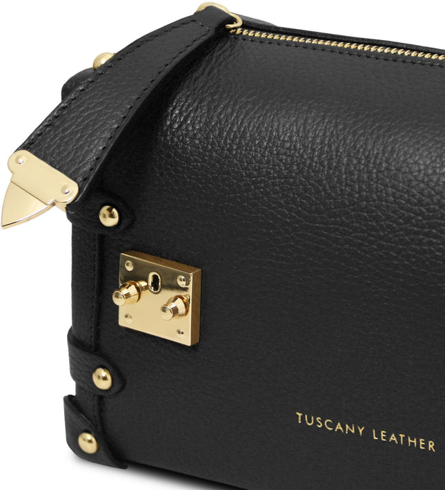 TL142422 – Praline - Soft leren duffle bag