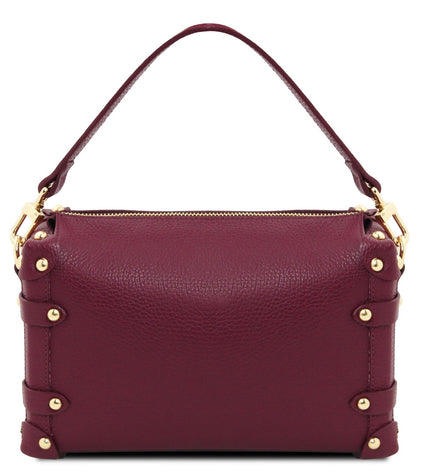 TL142422 – Praline - Soft leren duffle bag