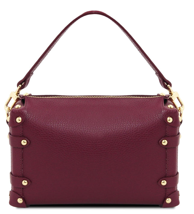 TL142422 – Praline - Soft leren duffle bag