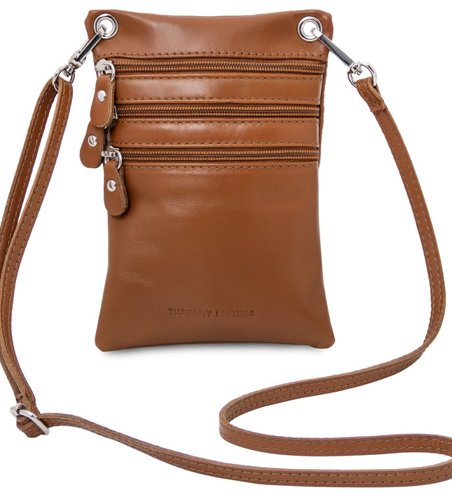 TL142432 – TL Bag - Soft leren mini cross bag
