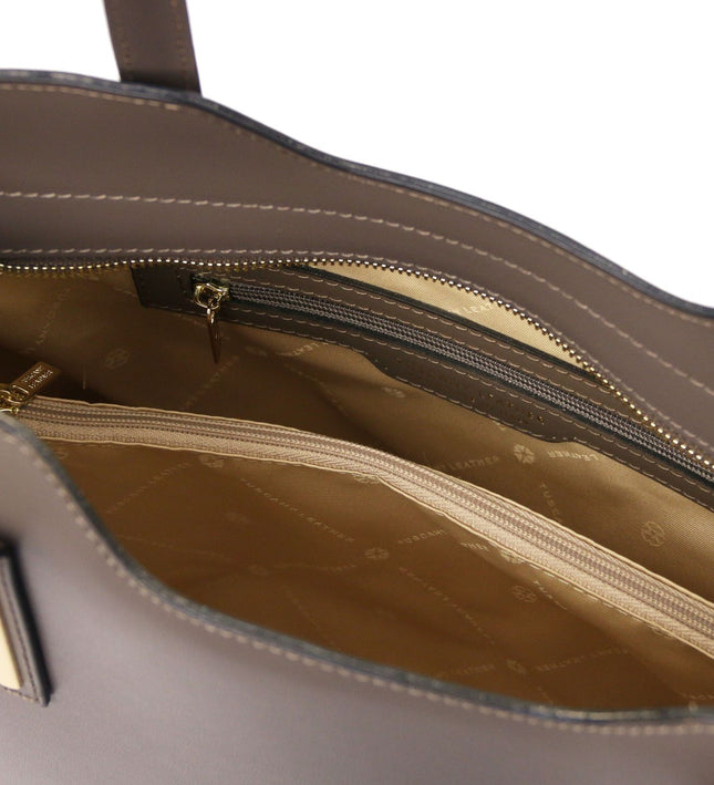 TL141412 – Olimpia - leren tote